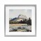 Stupell Industries Desert Mountains and Forest Landscape Framed Print Under Glass, design by Petal Prints Design